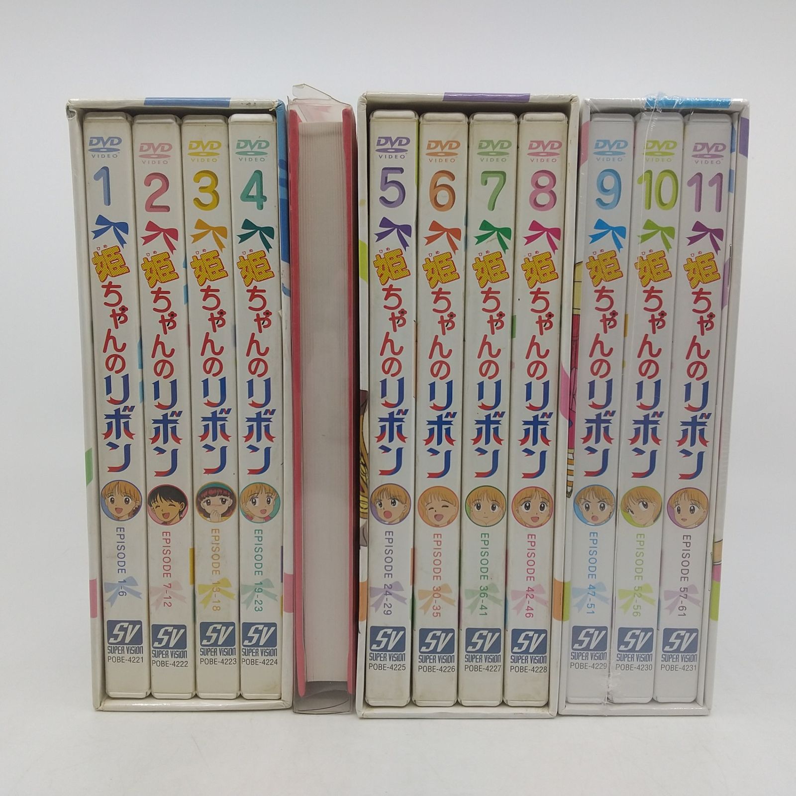 姫ちゃんのリボンDVDBOX全巻 まとめ売り・バラ売り不可】 姫ちゃんのリボン DVDBOX1,2,3セット BOX3