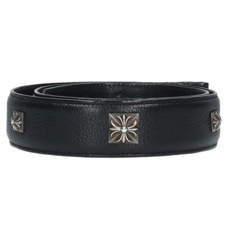 クロムハーツ STRAP PYRAMID/ゼロピラミッドスタッズ レザーベルト