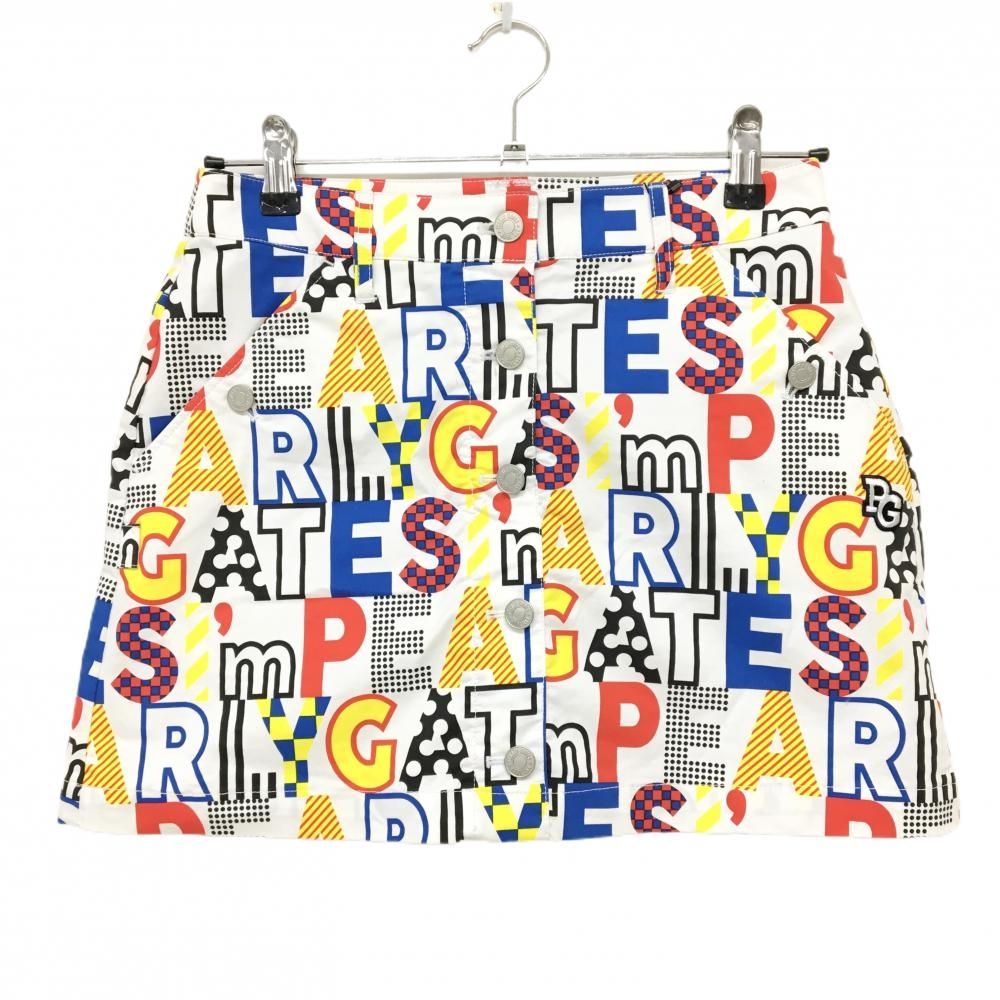 パーリーゲイツ 30周年記念 スカート ゴルフウェア ゴルフ女子白 S パーリーゲイツ 30周年記念 スカート ゴルフウェア ゴルフ女子白 S