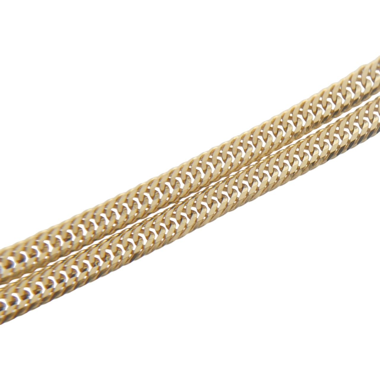 新品】喜平ネックレス K18 18金 750 12面トリプル 13.8g 55cm 3.2mm