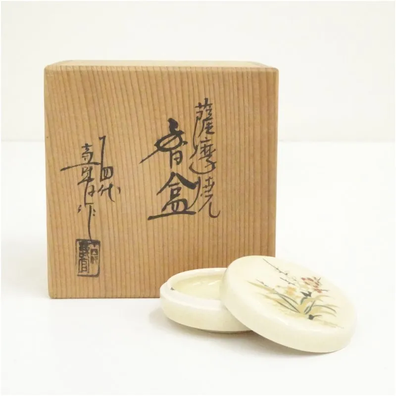 薩摩焼、純金描き装飾 香合 骨董品 2026年最新】香合 薩摩の人気