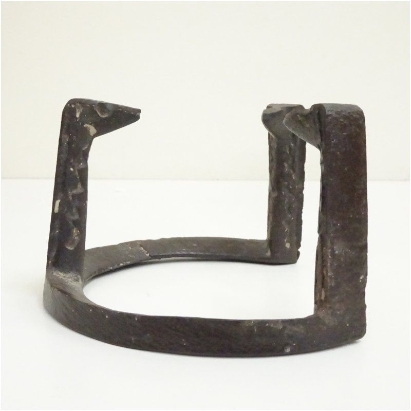 【茶道具】虫食い五徳　高橋敬典　箱あり 茶道具】虫食い五徳 高橋敬典 箱あり 茶道具】虫食い五徳 高橋敬典 箱