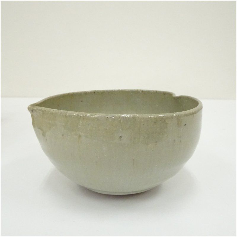 薪窯 高鶴淳（淳一）造 孟宗竹灰釉碗（共箱） 食器 お碗 おしゃれ