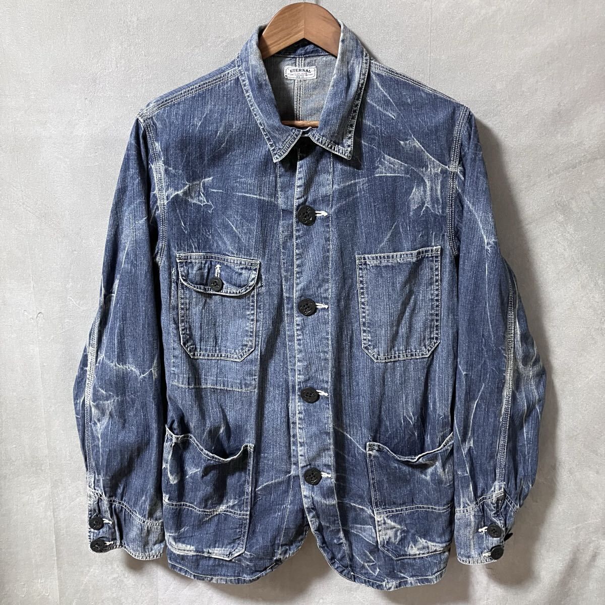 ETERNAL エターナル 53149 ヴィンテージ加工 チンスト アンカーボタン