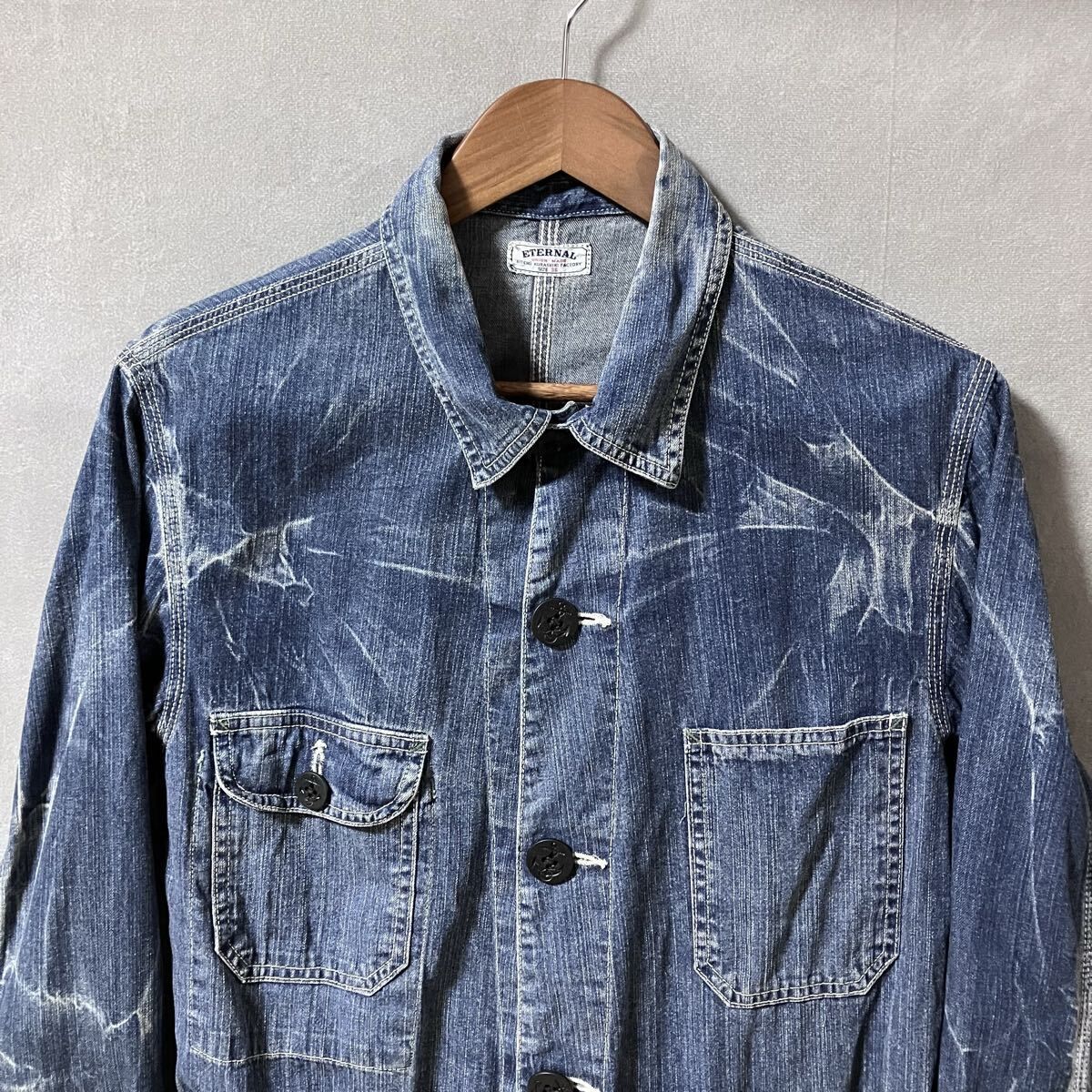 ETERNAL エターナル 53149 ヴィンテージ加工 チンスト アンカーボタン