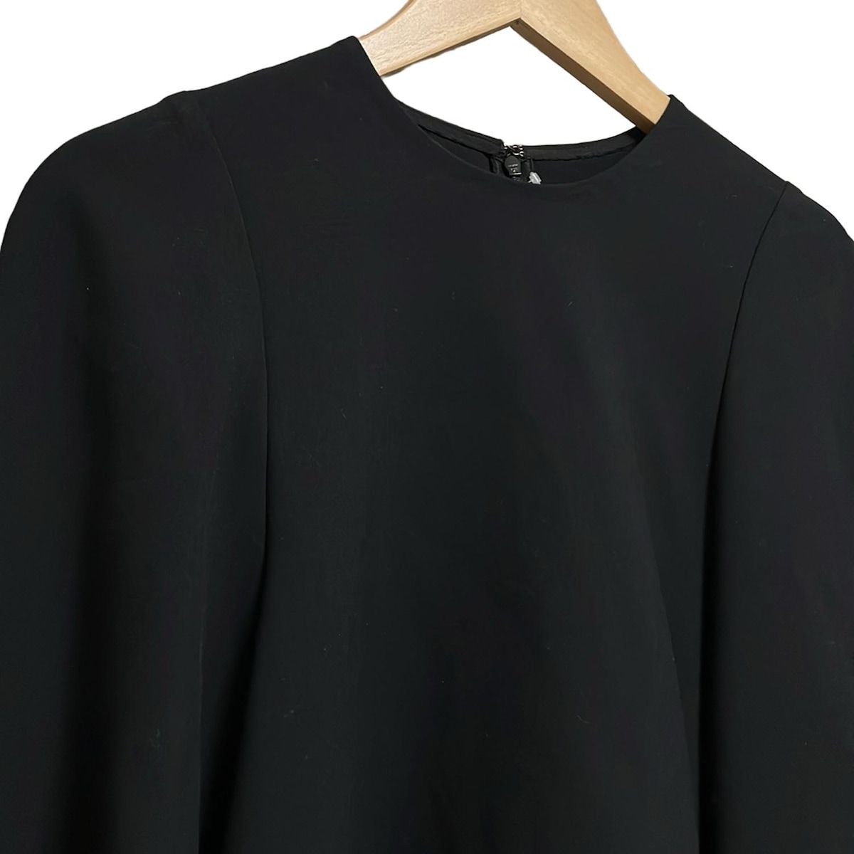 ENFOLD(エンフォルド) 七分袖カットソー サイズ36 S レディース - 黒