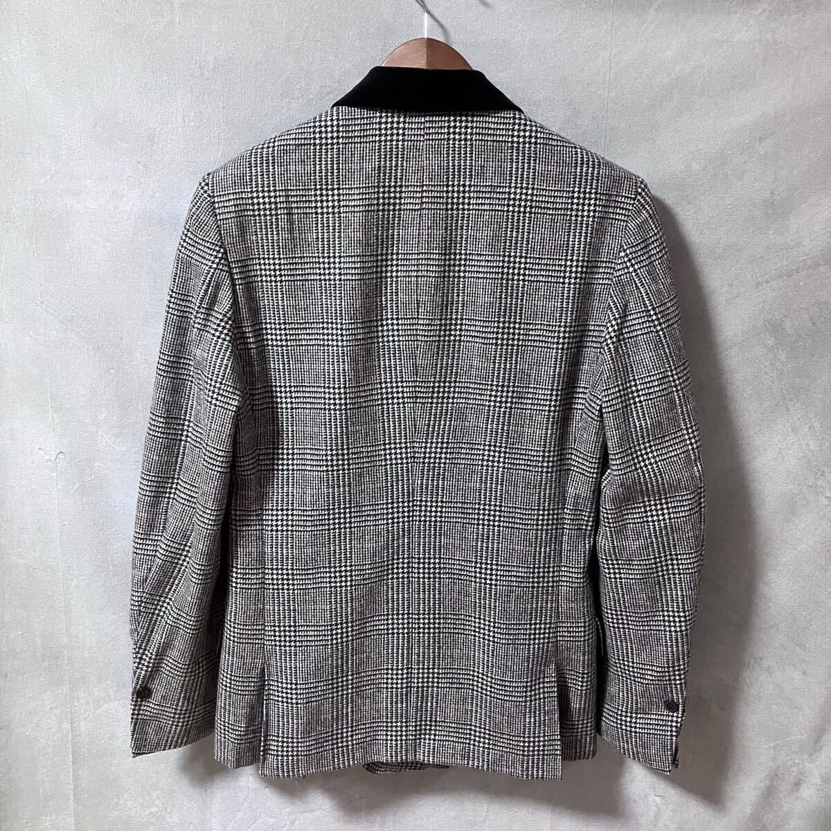 REATS TAILOR ZAZOUS リーツテイラーザズー ウール 襟切り替え グレン