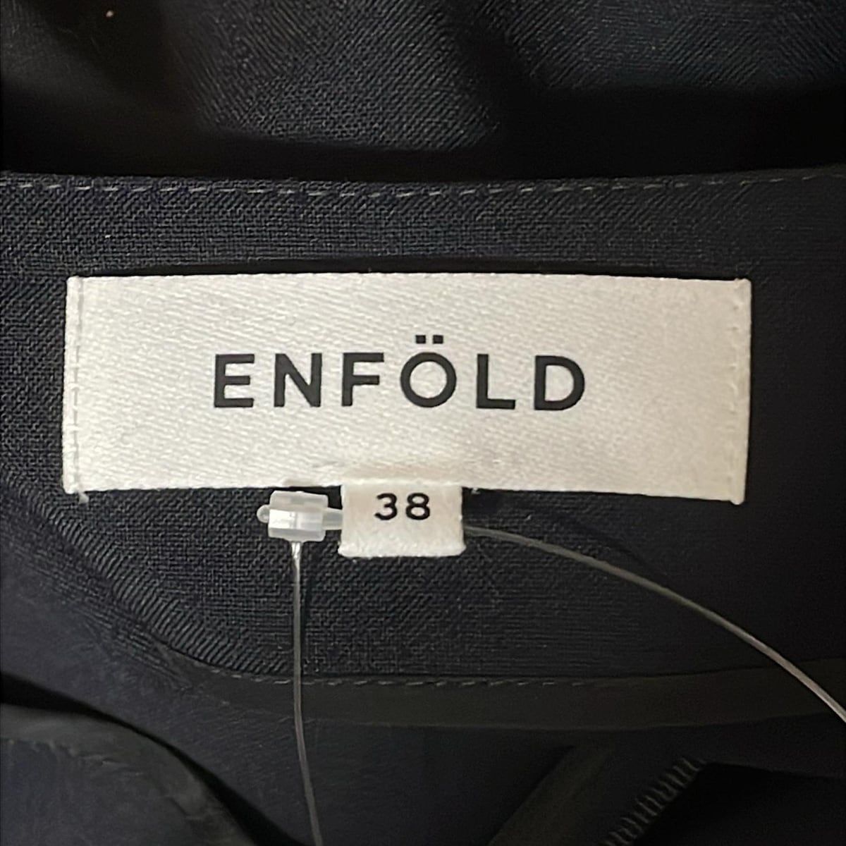 A*ね様 人気即完売品　ENFOLD ブラック ロングスカート サイズ38 中古・古着通販】ENFOLD (エンフォルド) スカート ブラック サイズ:38