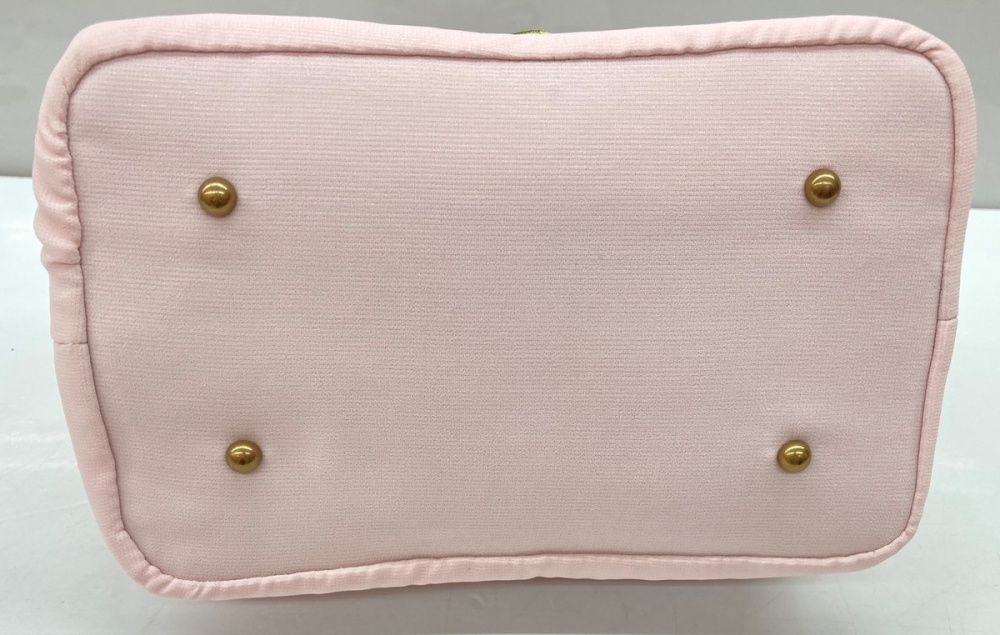 ピンクハウス PINK HOUSE すずらん ブーケ 刺繍 バッグ バンブー