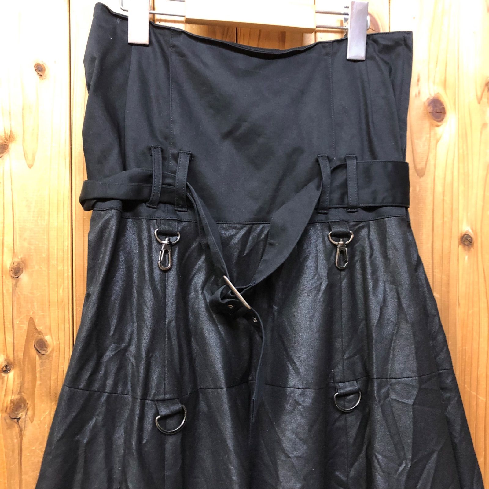 【BLACK PEACE NOW ブラックピースナウ】ドロワーズ付きスカート BLACK PEACE NOW ブラックピースナウ レディースM ブラック ハイ