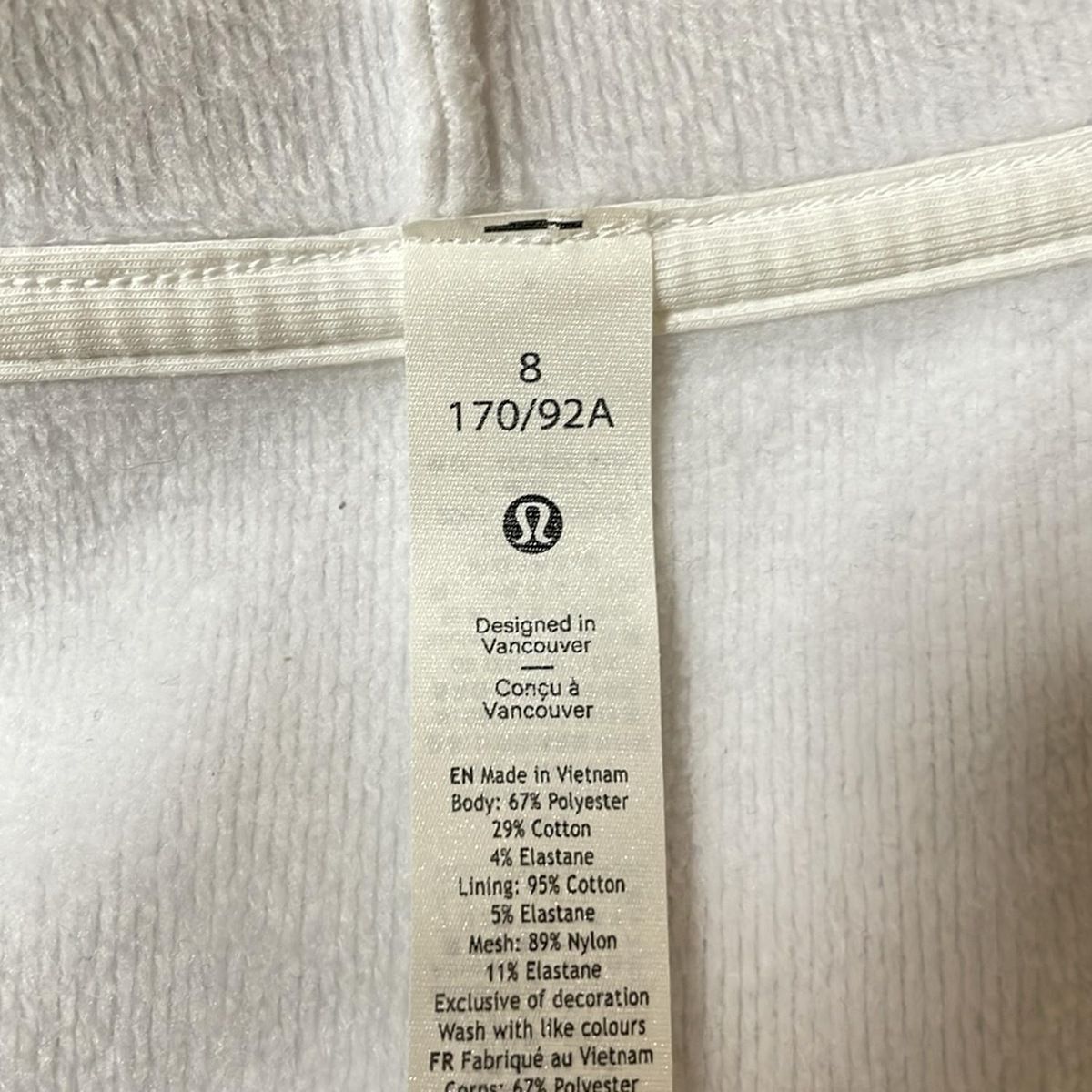 lululemon(ルルレモン) パーカー サイズ8 M レディース美品