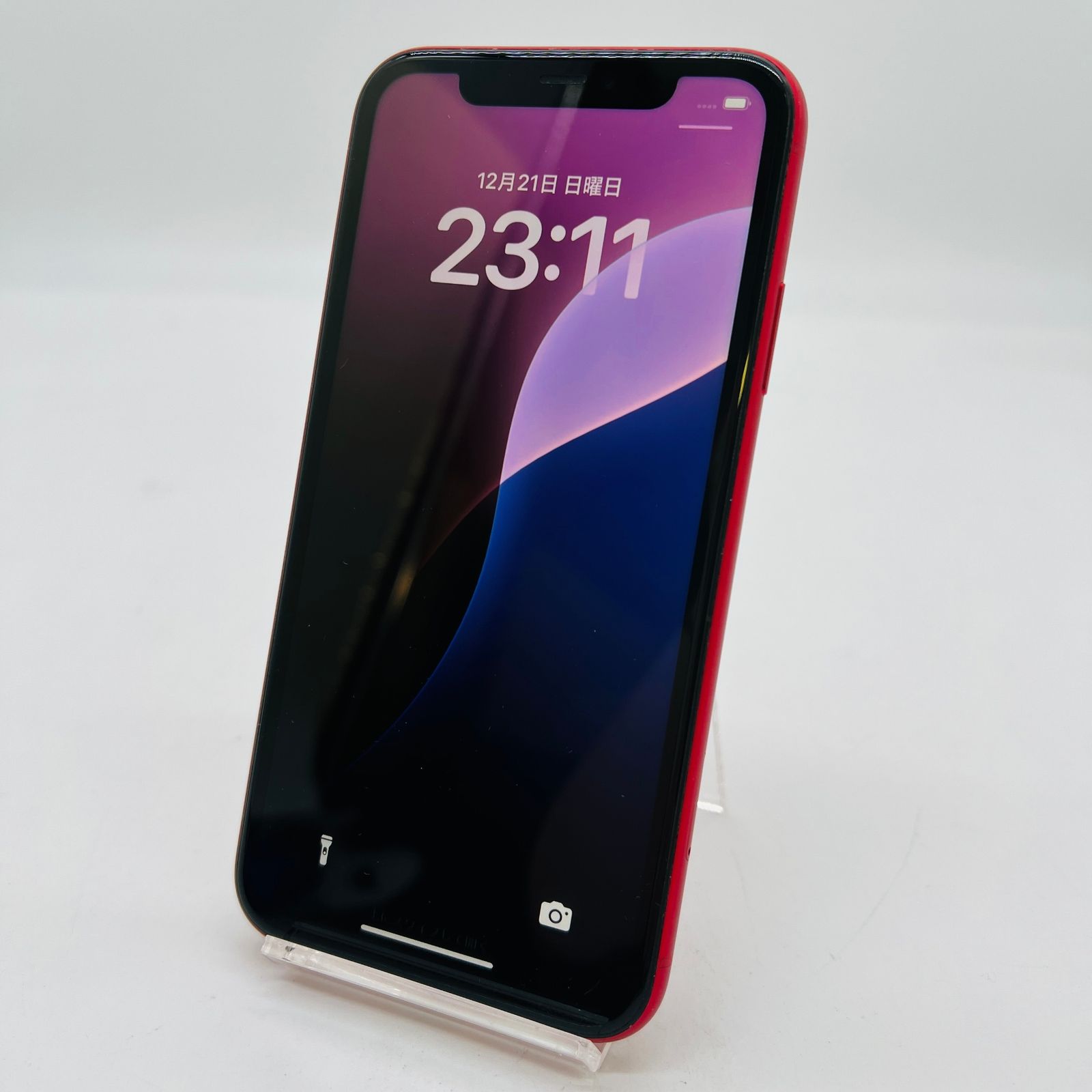 au iPhone11 64GB MWLV2J/A プロダクトレッド SIMロック解除済み 利用