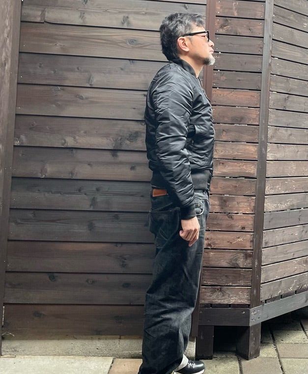 特価新品 MA-1 Dモデル リバーシブル オールブラック Sサイズのみ