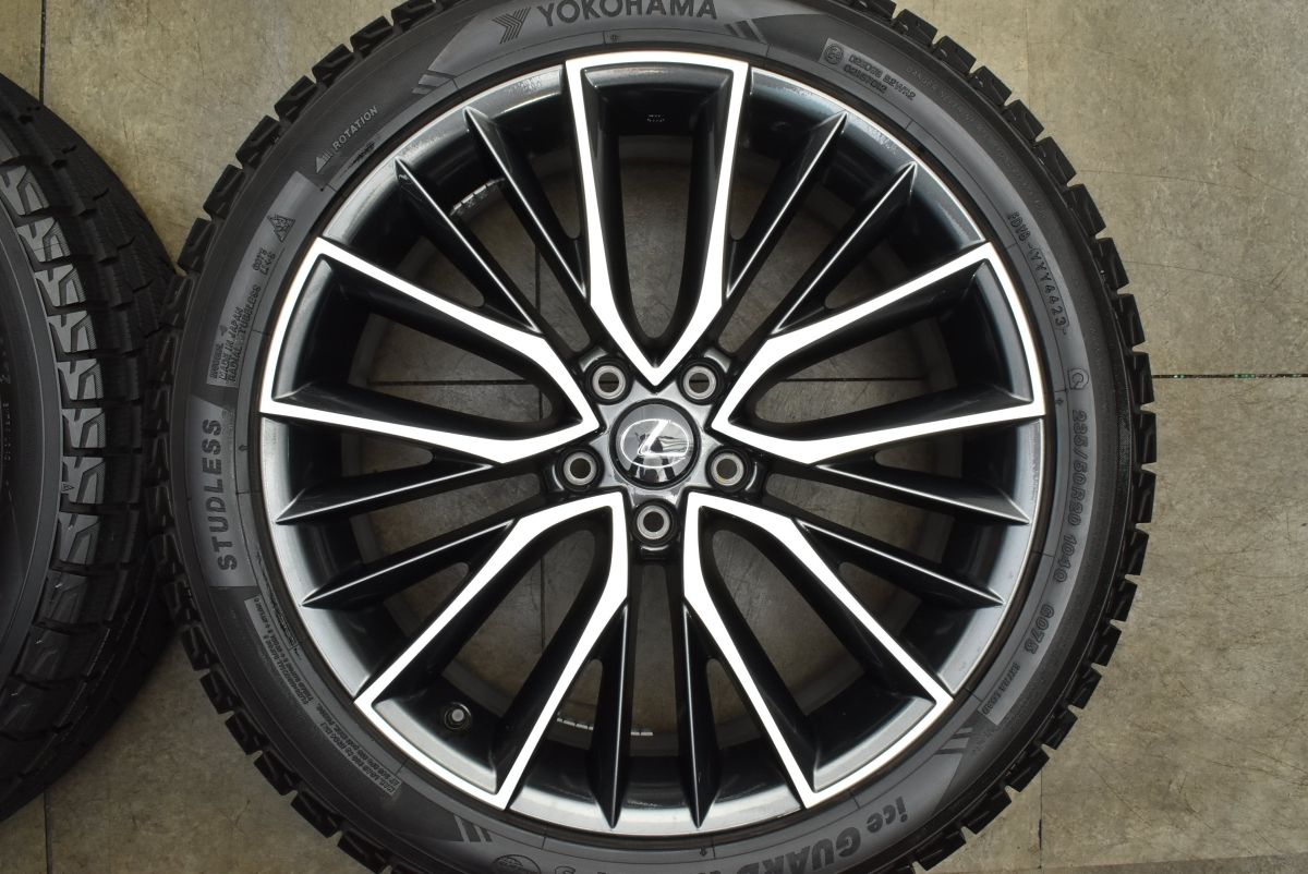 バリ溝 美品】レクサス NX バージョンL 純正 20in 7.5J +35 PCD114.3