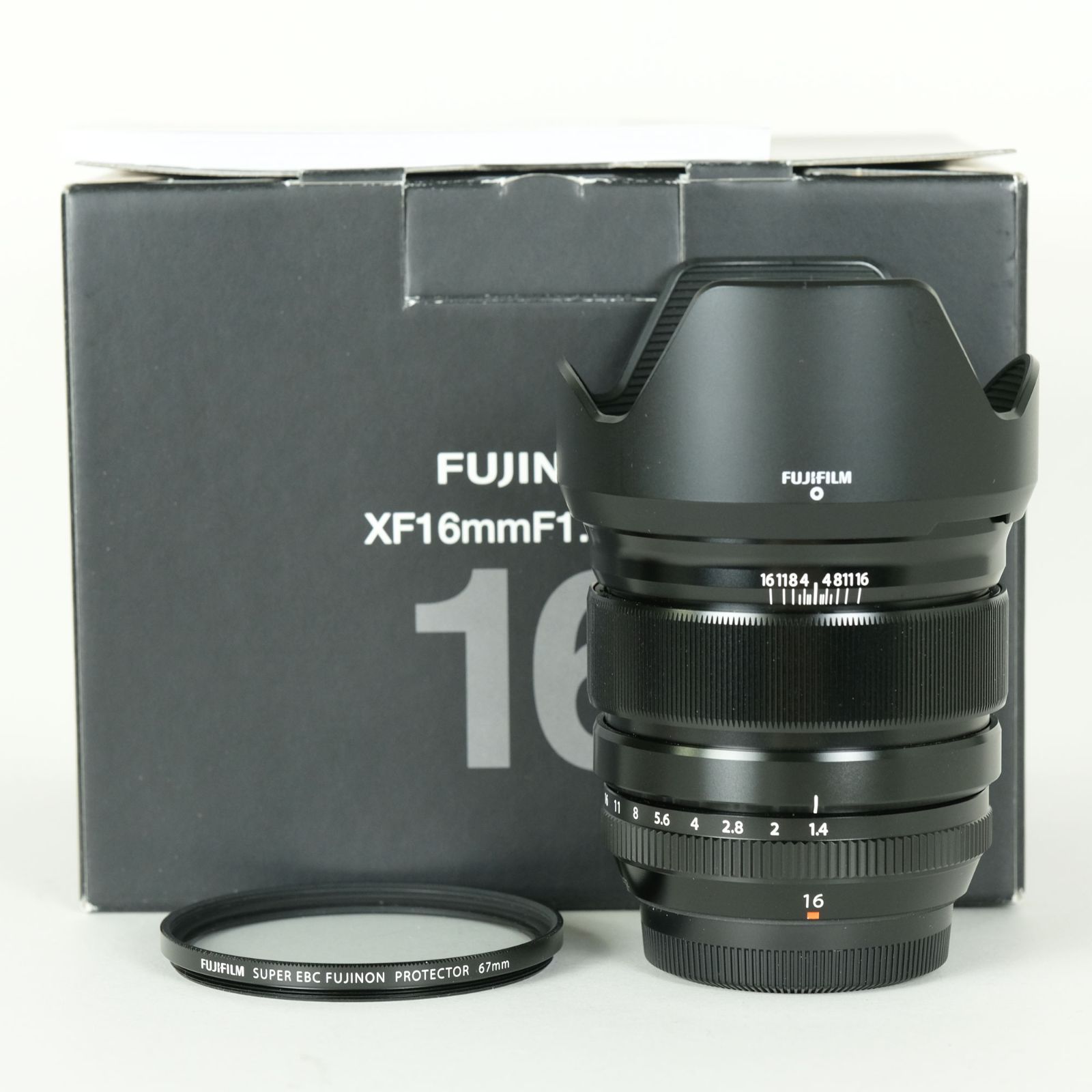 美品 | 純正フィルター付] FUJIFILM XF16mmF1.4 R WR | FUJIFILM X