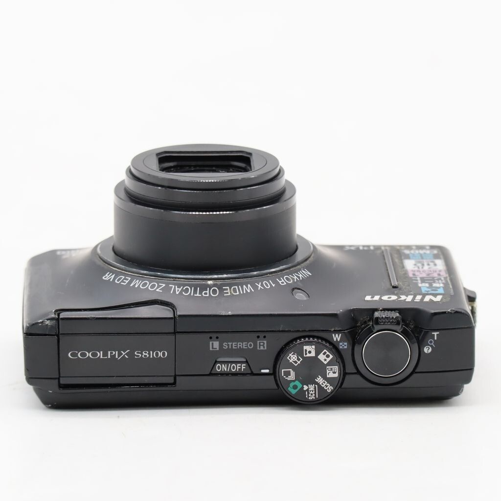 Nikon デジタルカメラ COOLPIX S8100 ノーブルブラック S8100BK - メルカリ