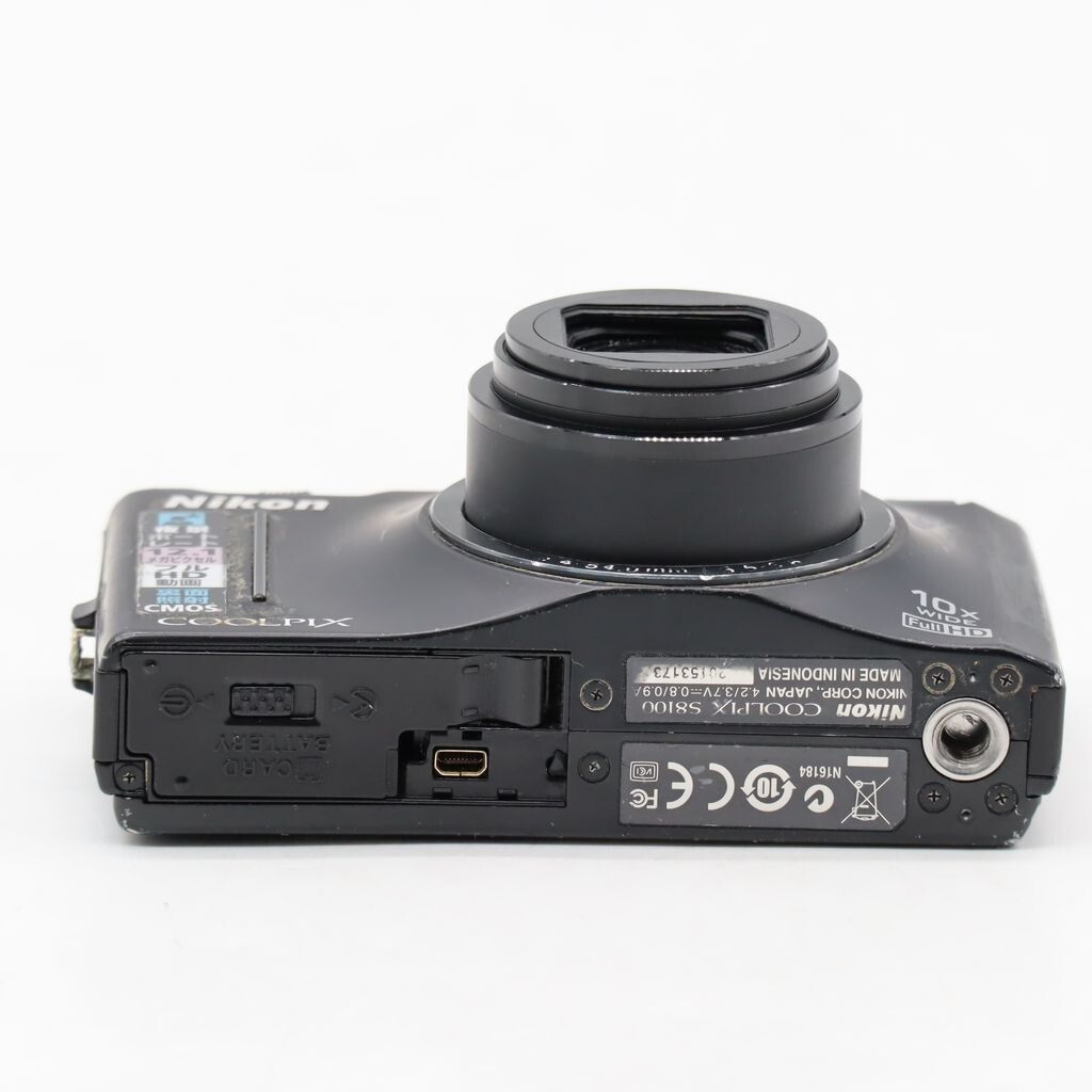 Nikon デジタルカメラ COOLPIX S8100 ノーブルブラック S8100BK - メルカリ