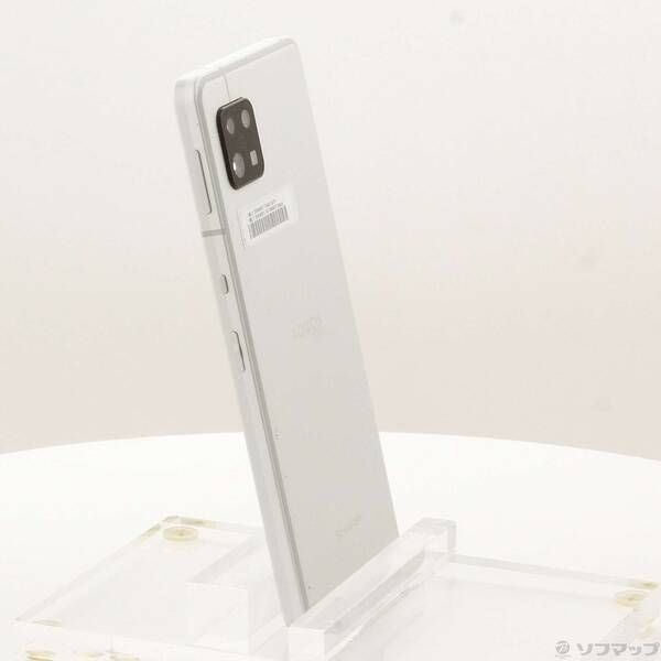 未使用 AQUOS sense6 SH-M19 シルバー シャープ公式通販】 SH-M19A-S SIMフリースマートフォン AQUOS sense6
