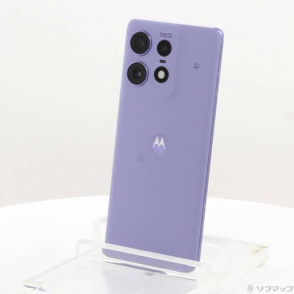 【中古】Motorola スマートフォン ラベンダー 中古品〕 motorola edge 50 pro 256GB リュクスラベンダー PB1K0001JP