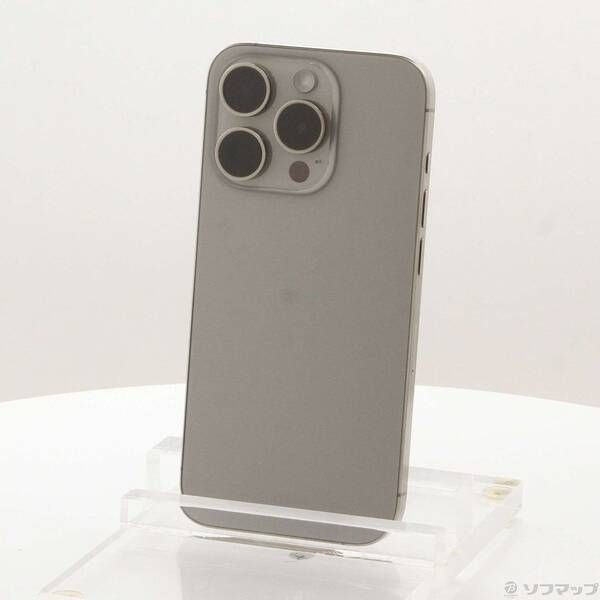 【残量98%】iPhone 15 Pro 512GB / ナチュラルチタニウム iPhone 15 Pro 512GB - ナチュラルチタニウム（SIMフリー）[整備済製品