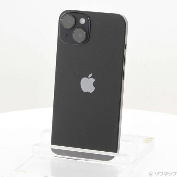 中古品〕 iPhone14 128GB ミッドナイト MPUD3J／A SIMフリー【258