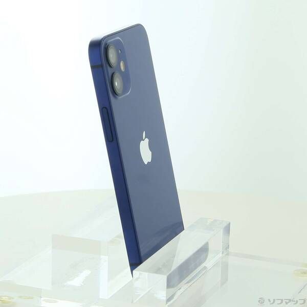 中古品〕 iPhone12 mini 64GB ブルー MGAP3J／A SIMフリー【344