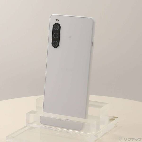 中古品〕 Xperia 10 V 128GB ホワイト XQ-DC44 SIMフリー【269