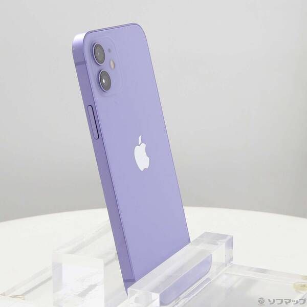 中古品〕 iPhone12 64GB パープル MJNH3J／A SIMフリー【348】 - メルカリ