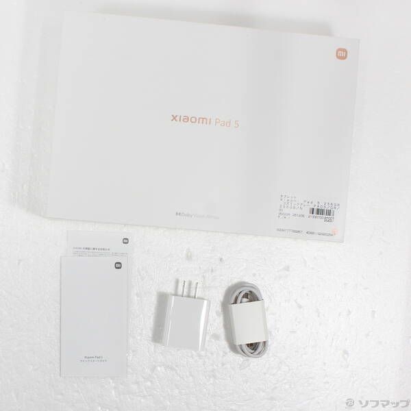 中古品〕 Xiaomi Pad 5 256GB コズミックグレー PAD5／GR／256GB／N Wi