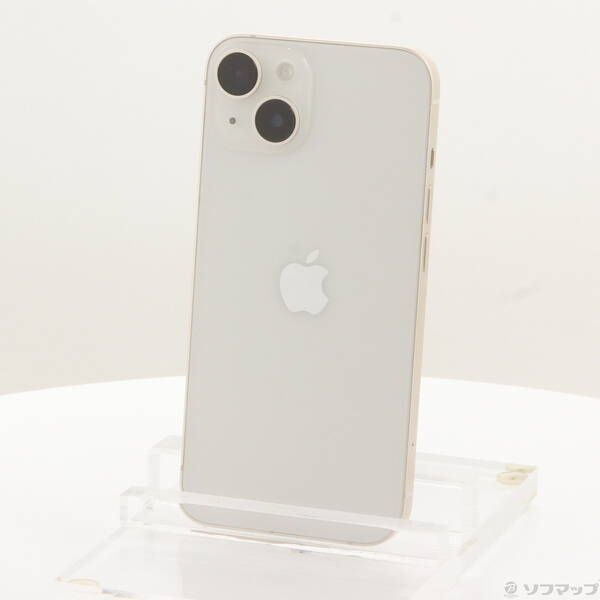 中古品〕 iPhone14 128GB スターライト MPUQ3J／A SIMフリー【262