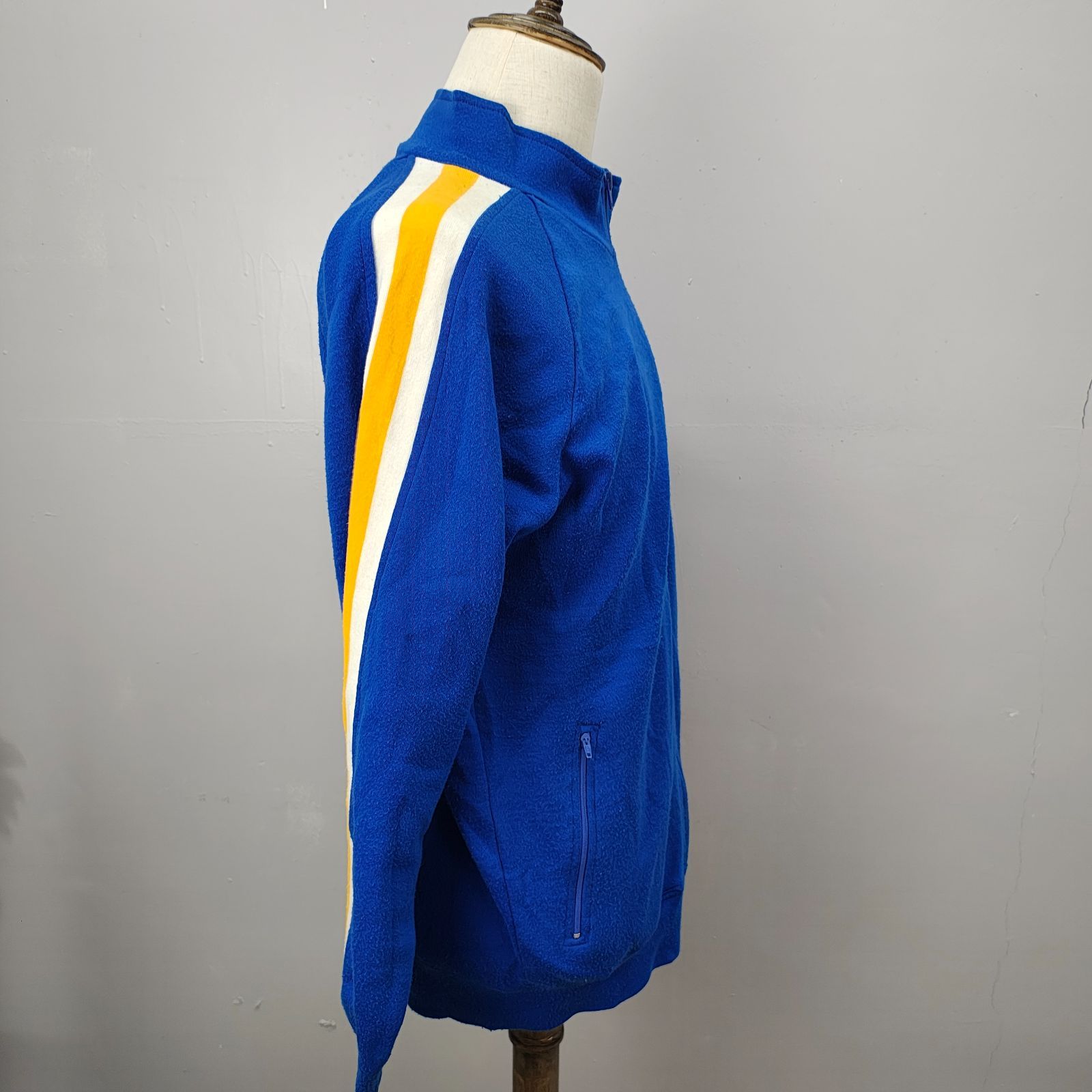 80s 90s IZOD LACOSTE Mサイズ ラコステ トラックジャケット サイド