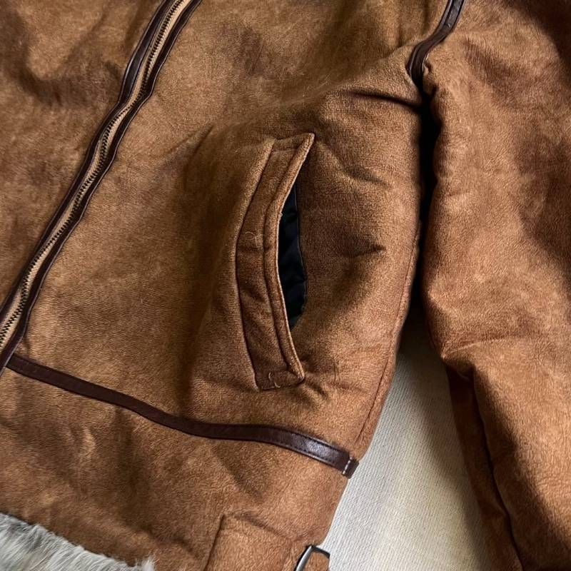 00s archive JUST HIT CLUB TYPE B-3 ムートンコート フルジップアップ