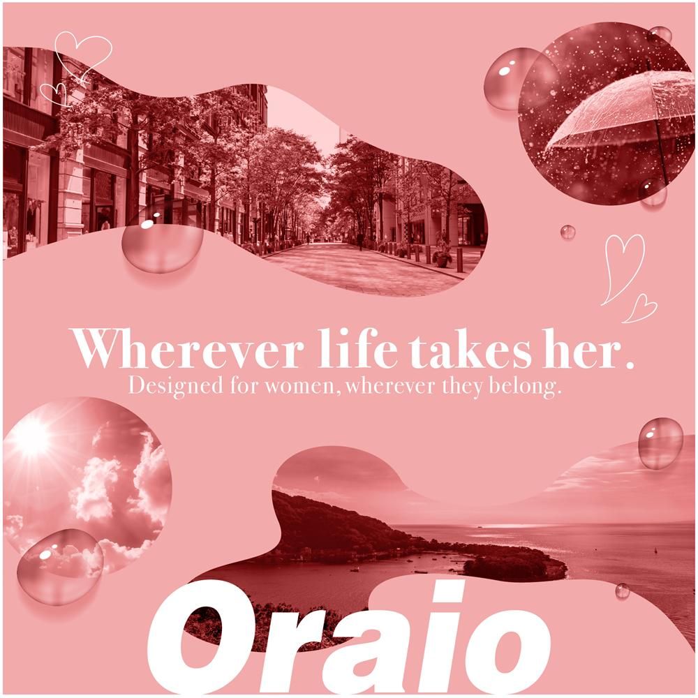 レディースウェア Oraio(オライオ) アーバンシェルジャケット WL ライトグレー レディースウェア Oraio(オライオ) アーバンシェルジャケット WL