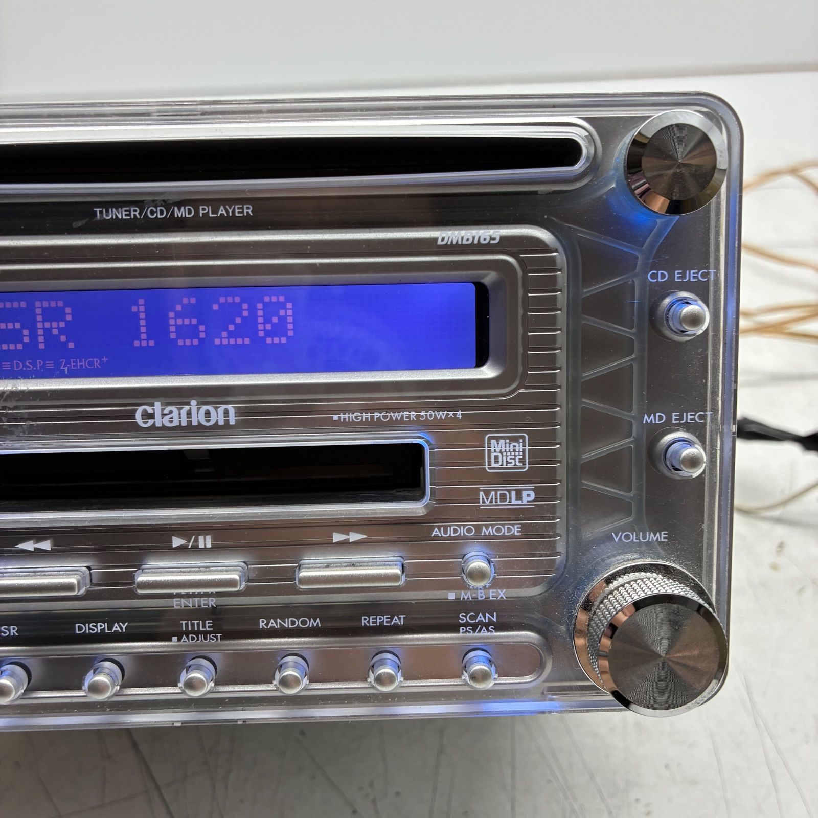Clarion DMB165 2DIN CD⁄MDレシーバー