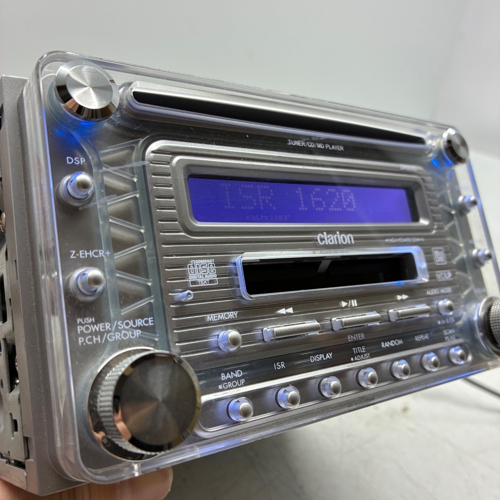 Y【美品】clarion クラリオン DMB165 2DIN プレーヤー デッキ カー Y【美品】clarion クラリオン DMB165 2DIN プレーヤー デッキ カー