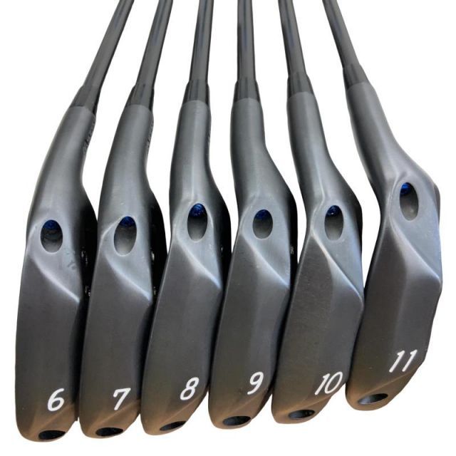 中古】 キャスコ Dolphin Iron DI-122 ブラック 6S アイアンセット IR