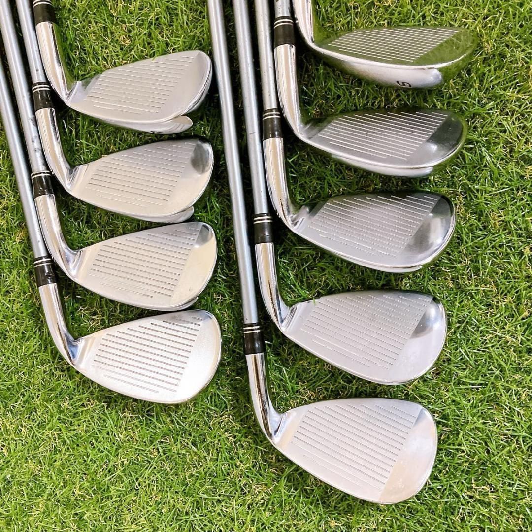 訳あり レフティ テーラーメイド rac メンズアイアンセット 初心者 左