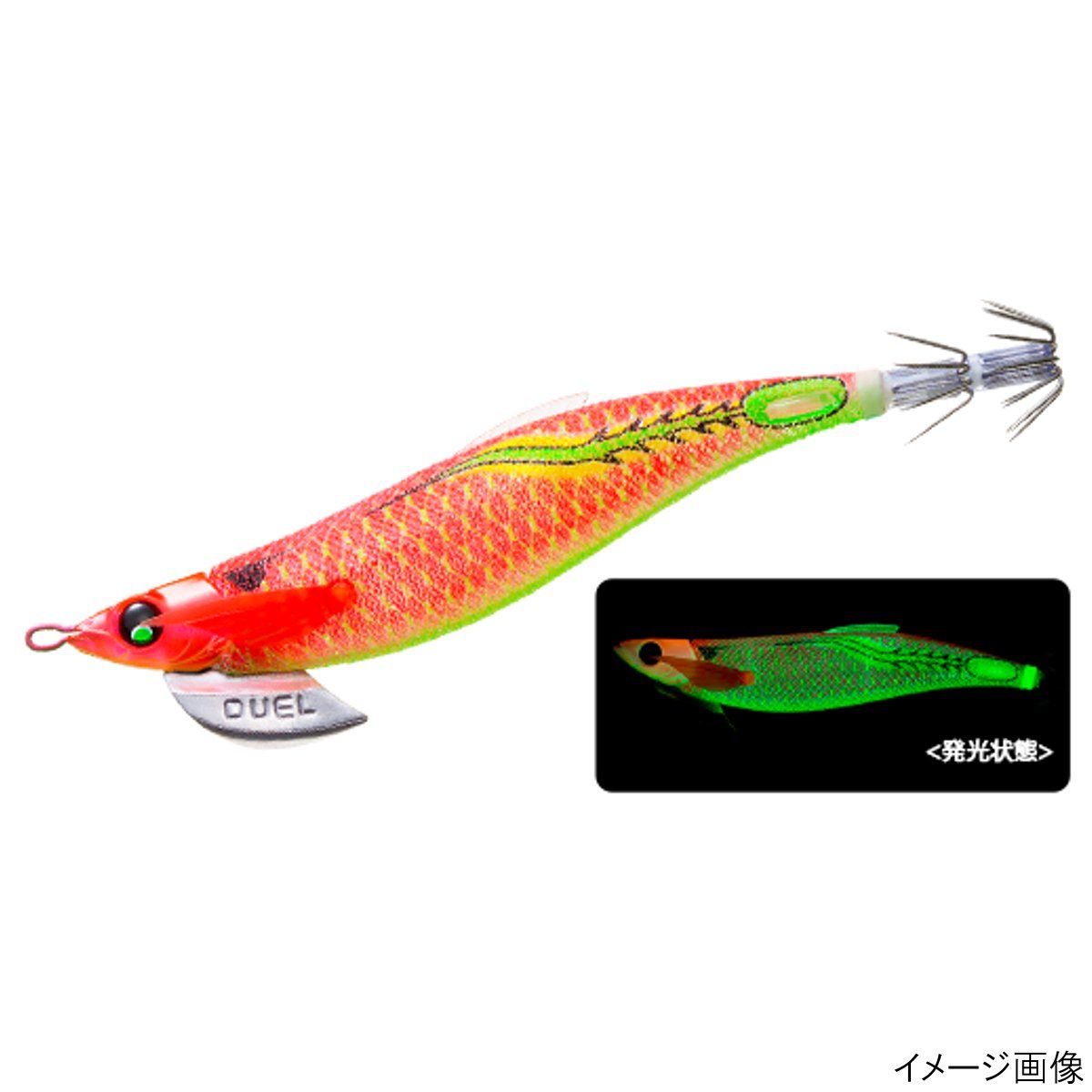 アウトレット】 デュエル エギ EZ-Q イージーキュー フィンプラス