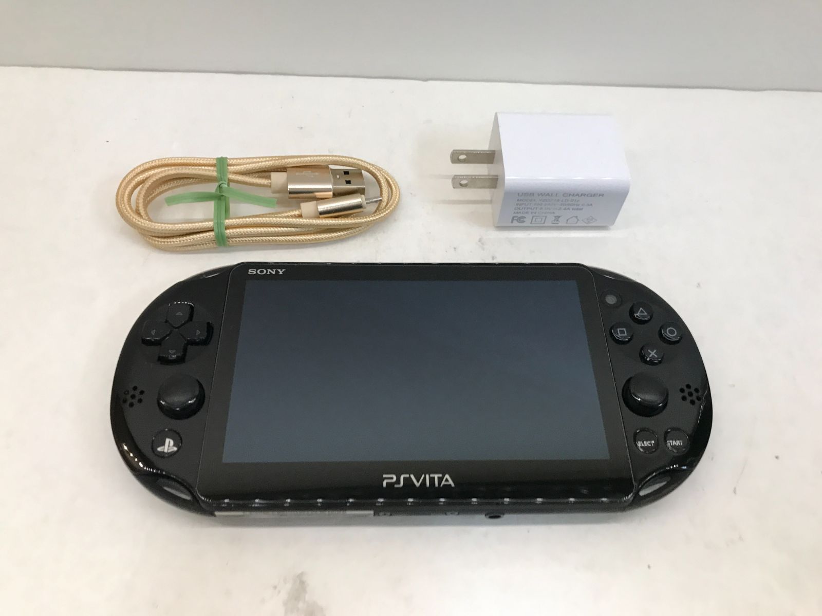 HD】箱・説明書無し PSVita 本体 PCH-2000 ブラック メモリーカード8GB 