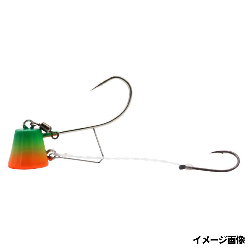 無双真鯛 貫撃テンヤII 8号 4.UVトリプルチャート SE113【ゆうパケット