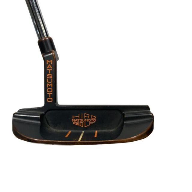 中古】 ヒロマツモト(YTK) MZ-08/DARK-COPPER パター PT マツモト