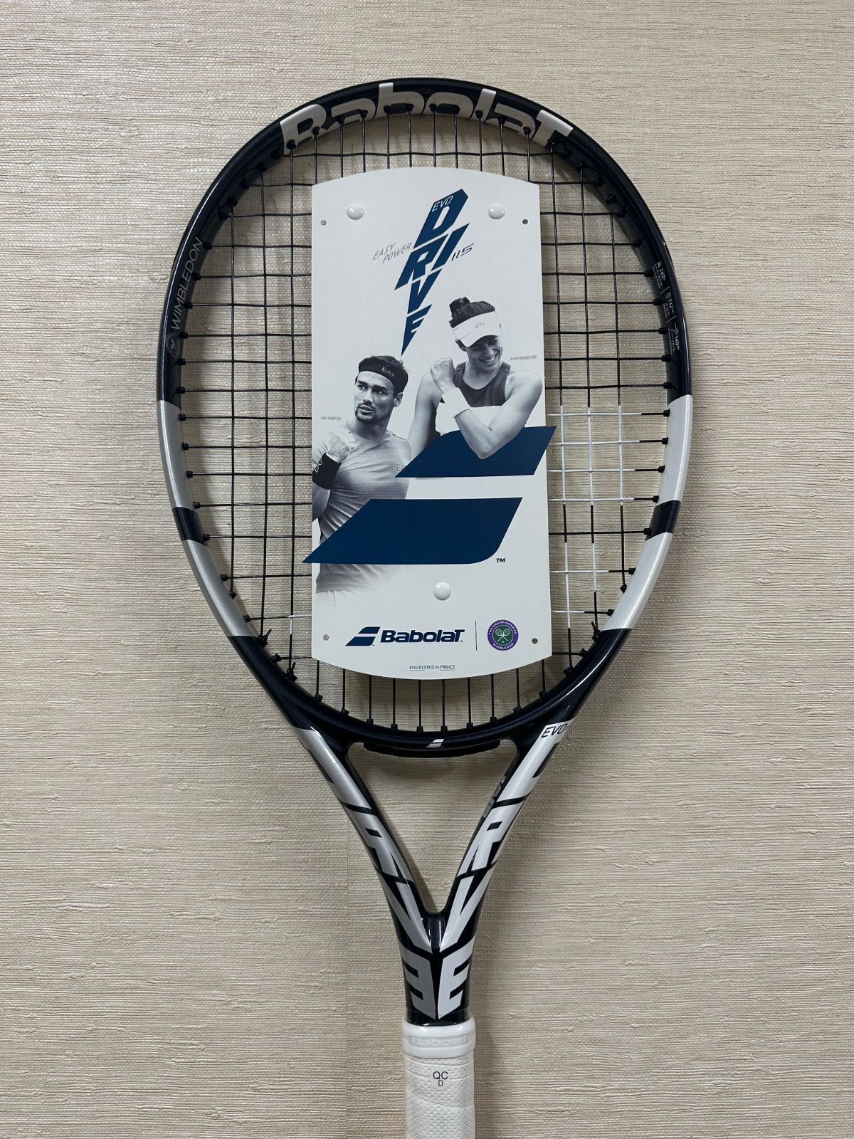 バボラ (babolat) エボドライブ 115 ウィンブルドン(EVO DRIVE 115