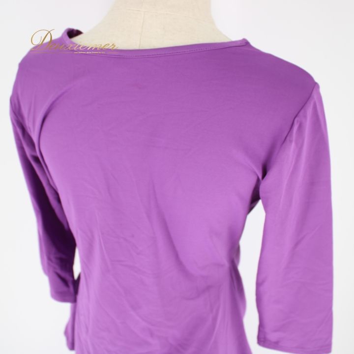 社交ダンス レッスンウェア 紫 社交ダンス 衣装 スタンダード トップス レッスンウェア パーティー