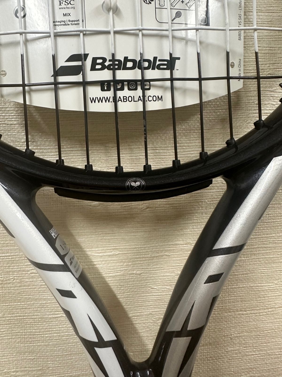 バボラ (babolat) エボドライブ 115 ウィンブルドン(EVO DRIVE 115