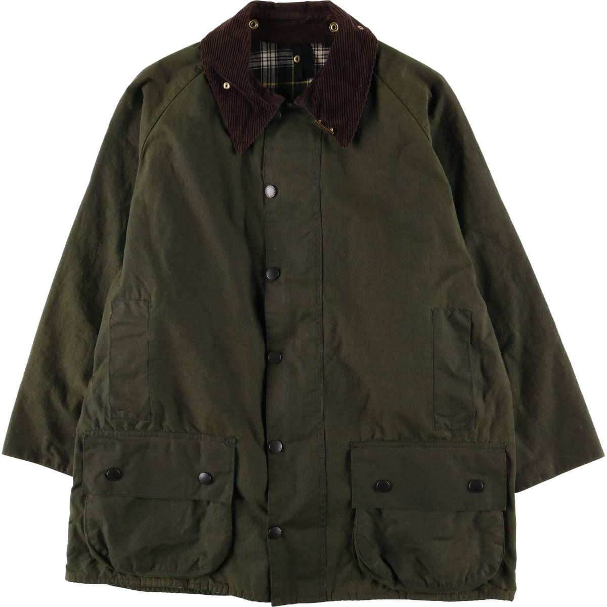 90s Barbour バブアー ビューフォート 36 3ワラント 古着 80~90年代 バブアー Barbour BEAUFORT ビューフォート 旧3