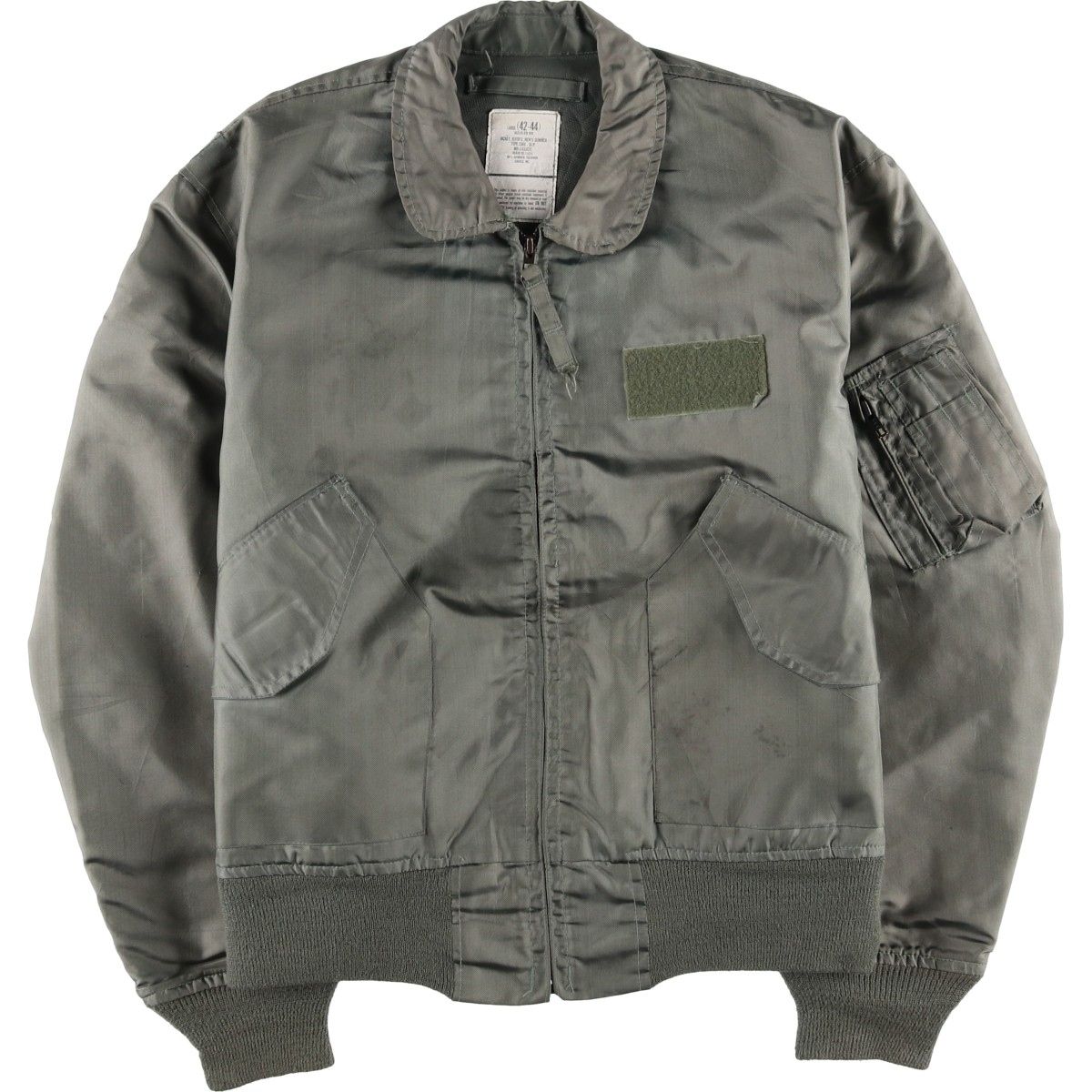 古着 90年代 米軍実品 CWU-36/P ミリタリー フライトジャケット USA製 LARGE(42-44) メンズL相当 ヴィンテージ/evb032857 古着 90年代 米軍実品 CWU-36/P ミリタリー フライトジャケット USA製