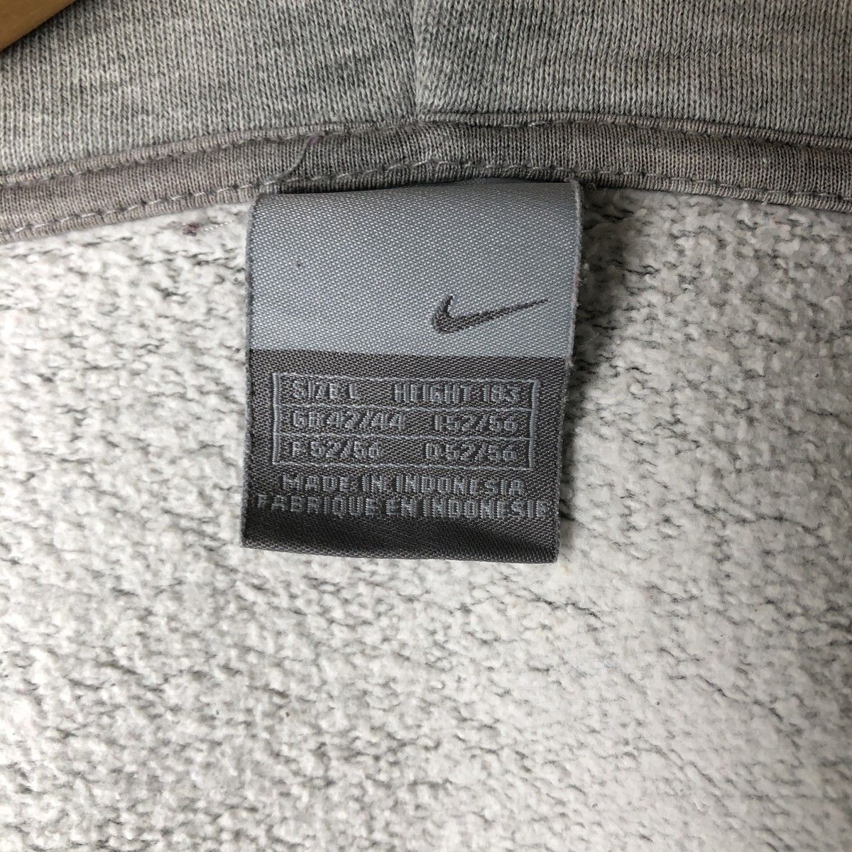 古着 00年代 ナイキ NIKE バックプリント スウェットフルジップ