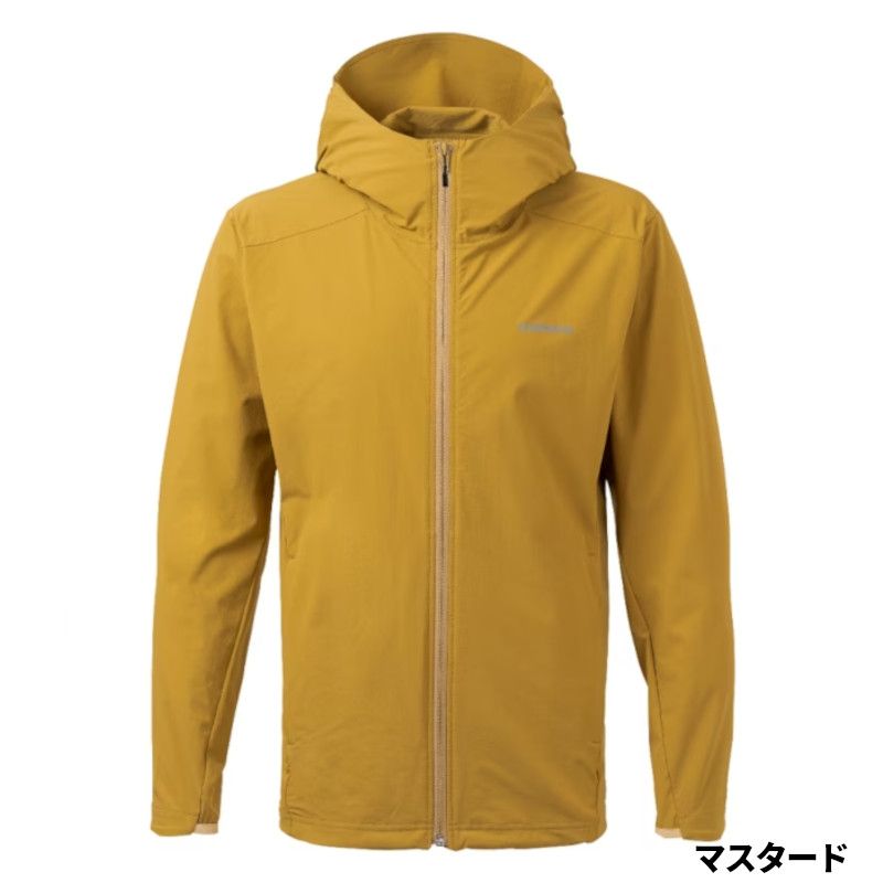 アウトレット】 シマノ ウェア テックフーディー S マスタード WJ-020W