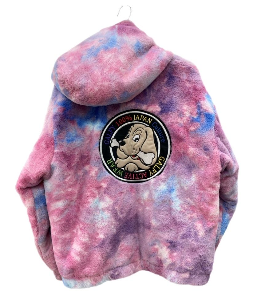 ガルフィー GALFY 二代目 色ぼんやり ファー ブルゾン ジャケット