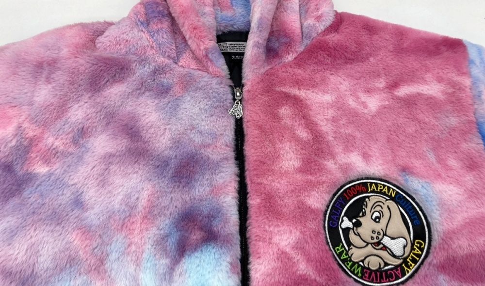 ガルフィー GALFY 二代目 色ぼんやり ファー ブルゾン ジャケット